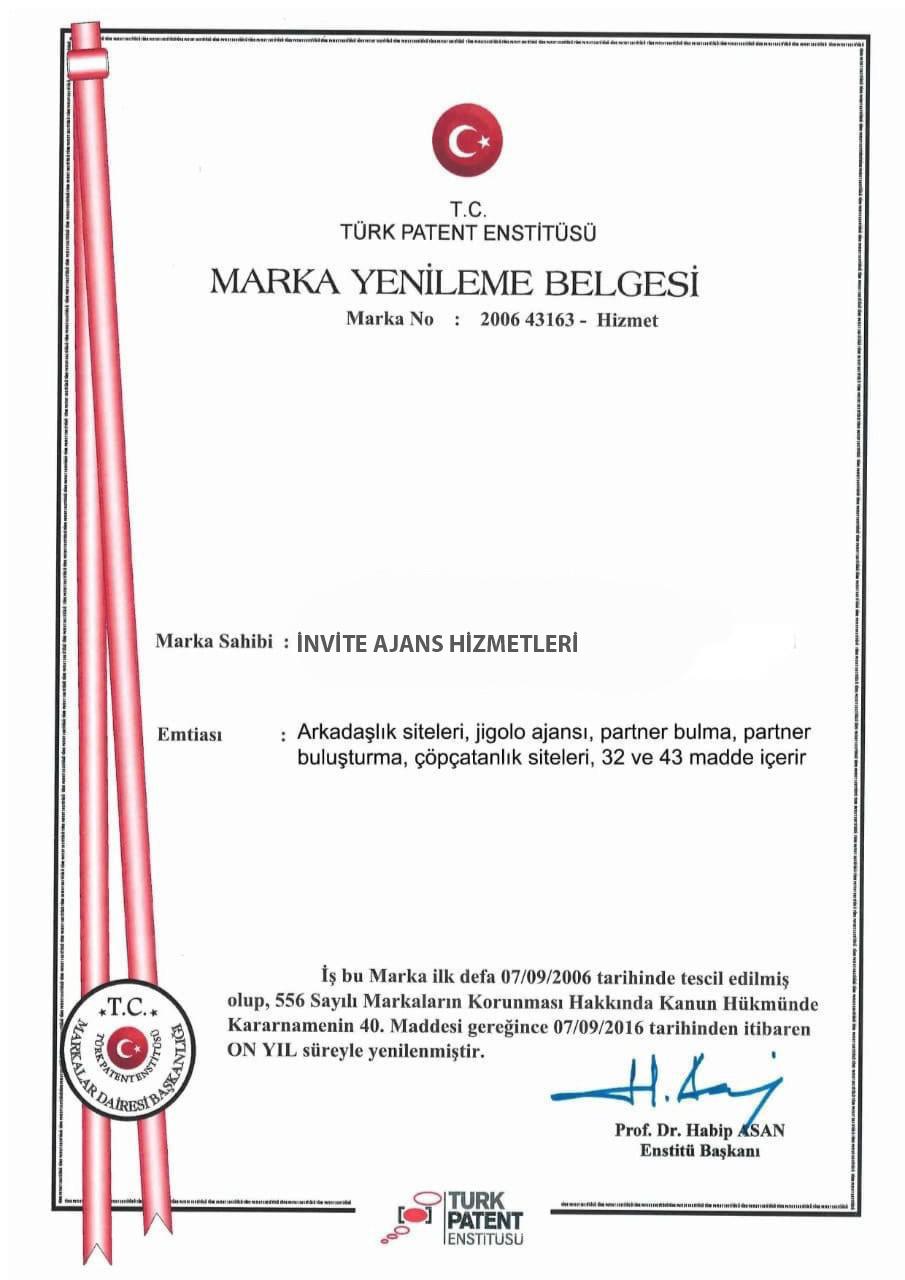 Marka Tescil Belgesi